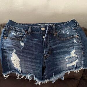 American Eagle stretch jean shorts